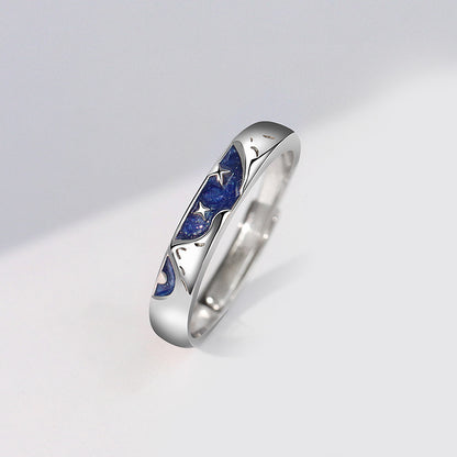 Stars Mountains And Seas Couple Rings
